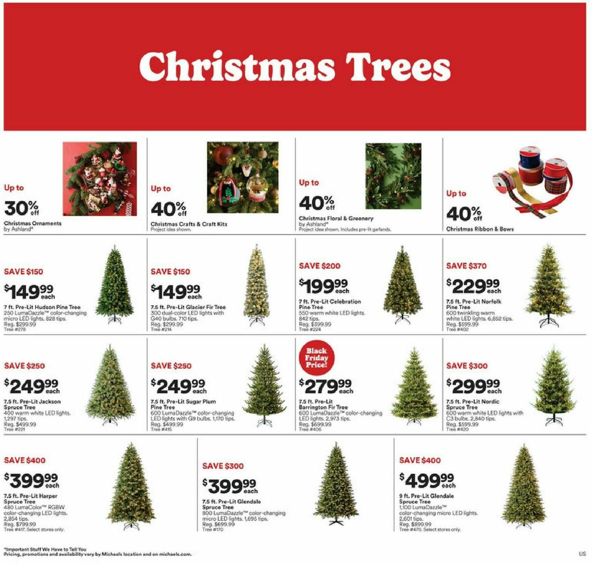Michaels Weekly Ad from October 11