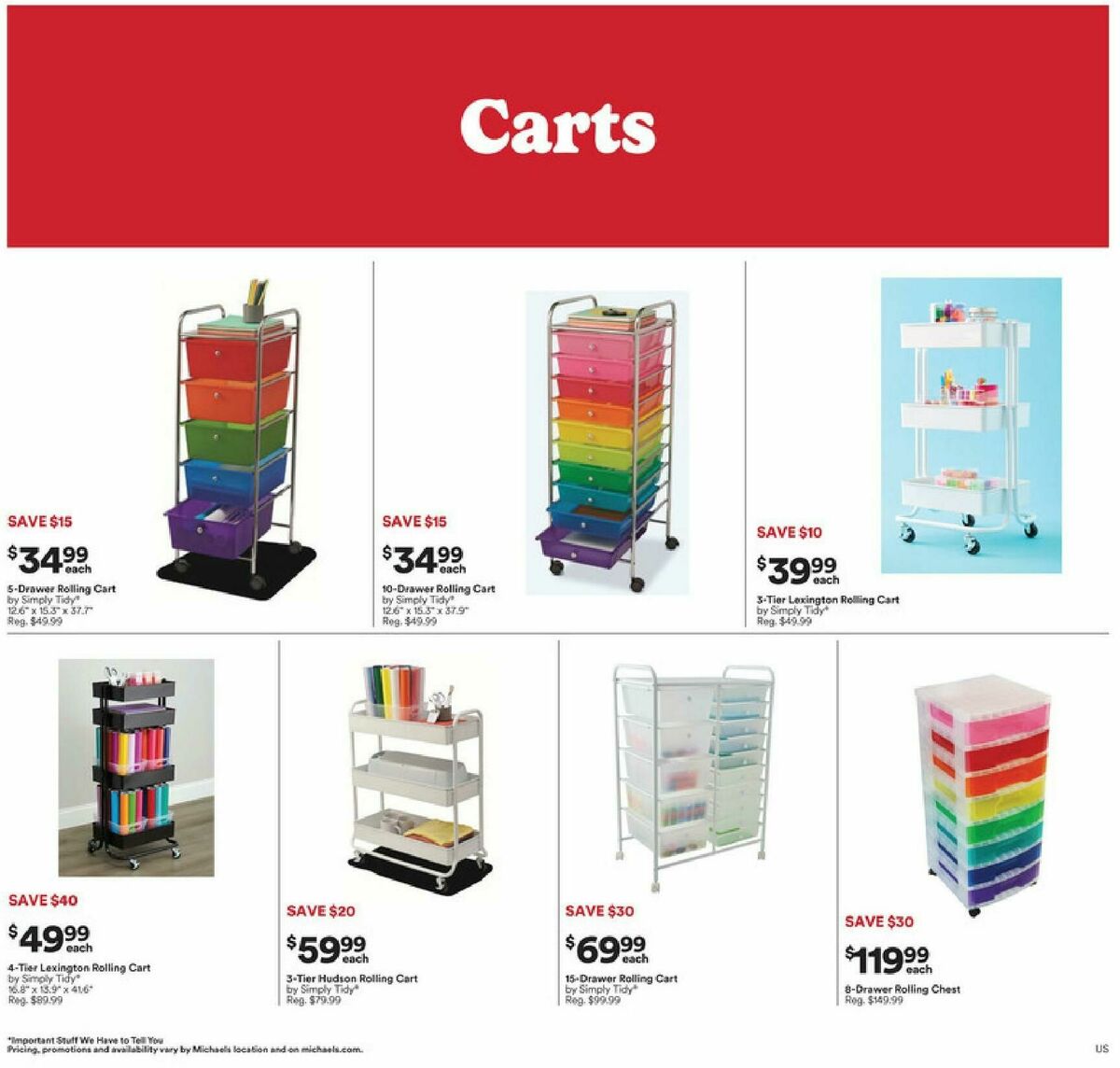 Michaels Weekly Ad from October 11