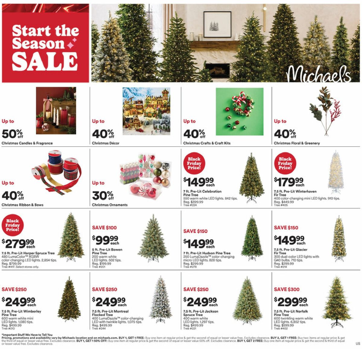 Michaels Weekly Ad from October 18