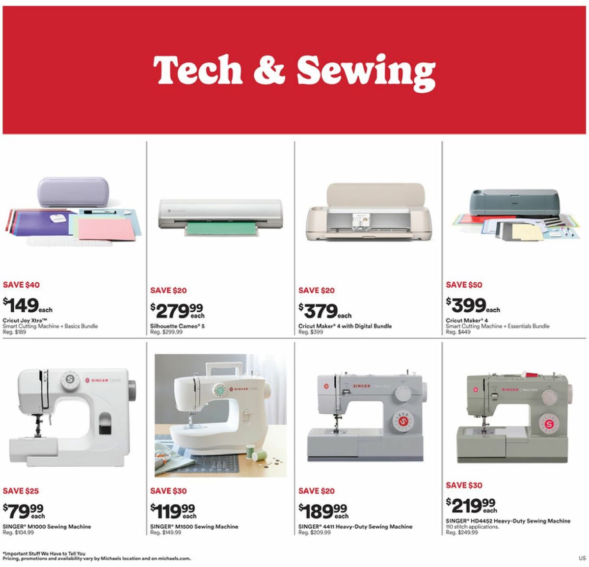 Michaels Weekly Ad from October 25