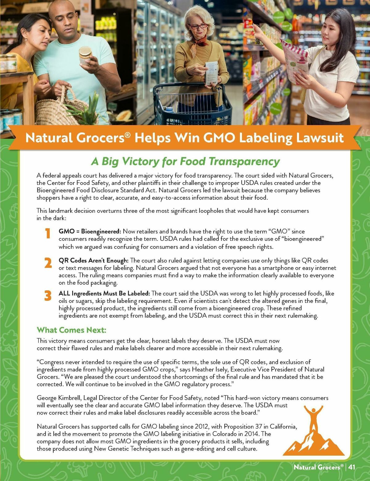 Natural Grocers March Health Hotline Magazine Weekly Ad from February 27