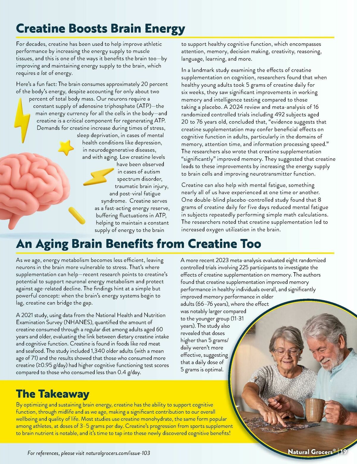 Natural Grocers February Health Hotline Magazine Weekly Ad from January 30