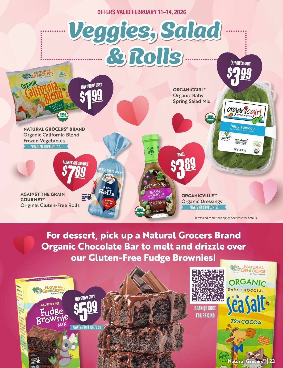 Natural Grocers February Health Hotline Magazine Weekly Ad from January 30