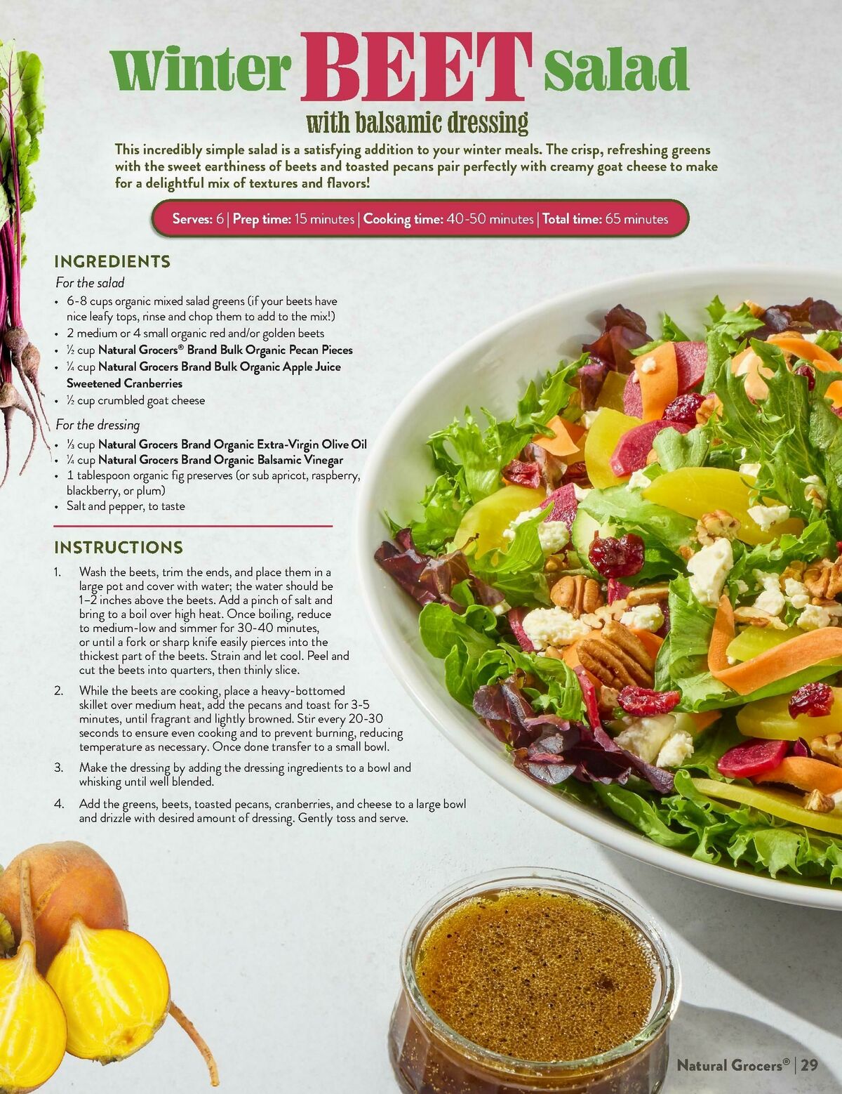 Natural Grocers February Health Hotline Magazine Weekly Ad from January 30