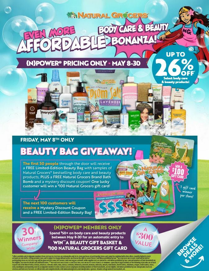 Natural Grocers Weekly Ad from May 8
