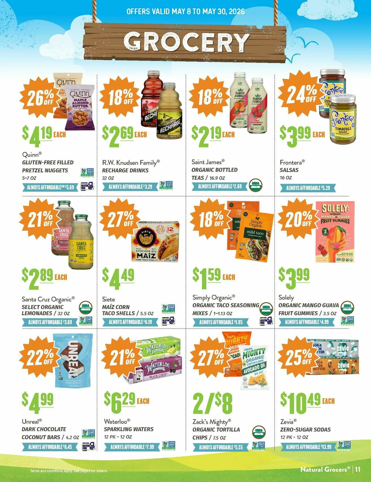 Natural Grocers Weekly Ad from May 8