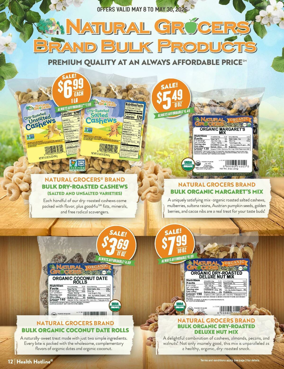 Natural Grocers Weekly Ad from May 8
