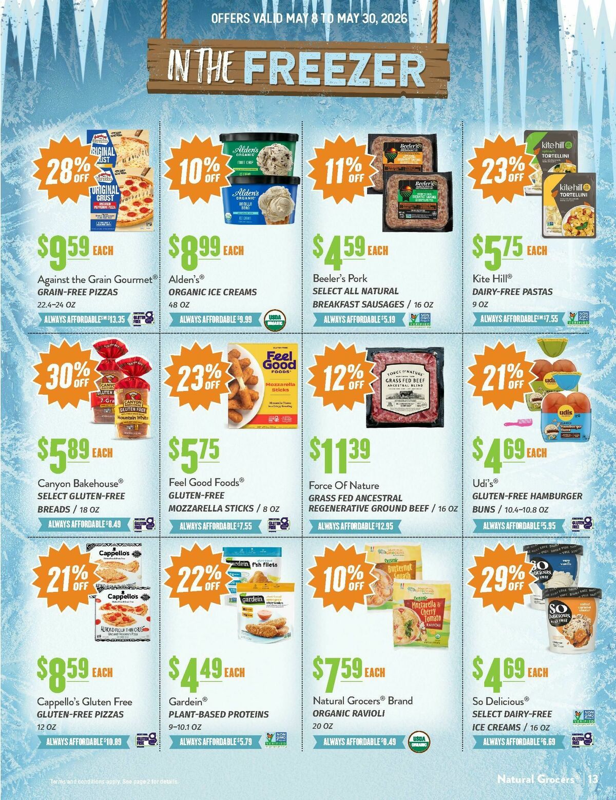 Natural Grocers Weekly Ad from May 8