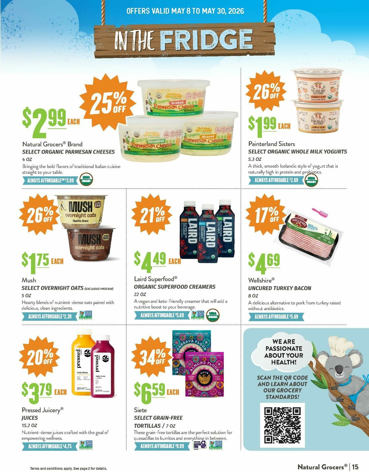 Natural Grocers Weekly Ad from May 8
