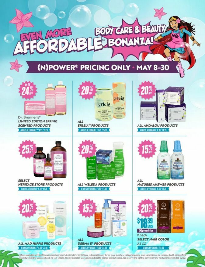 Natural Grocers Weekly Ad from May 8