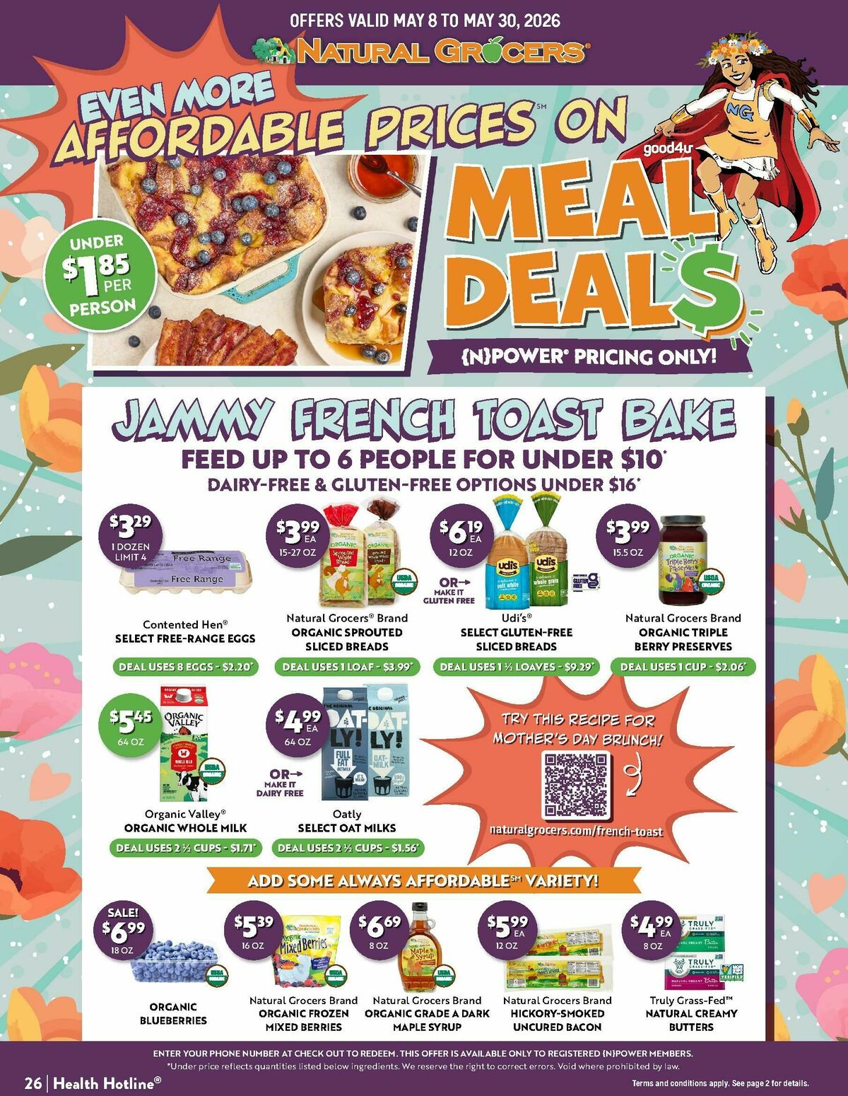 Natural Grocers Weekly Ad from May 8