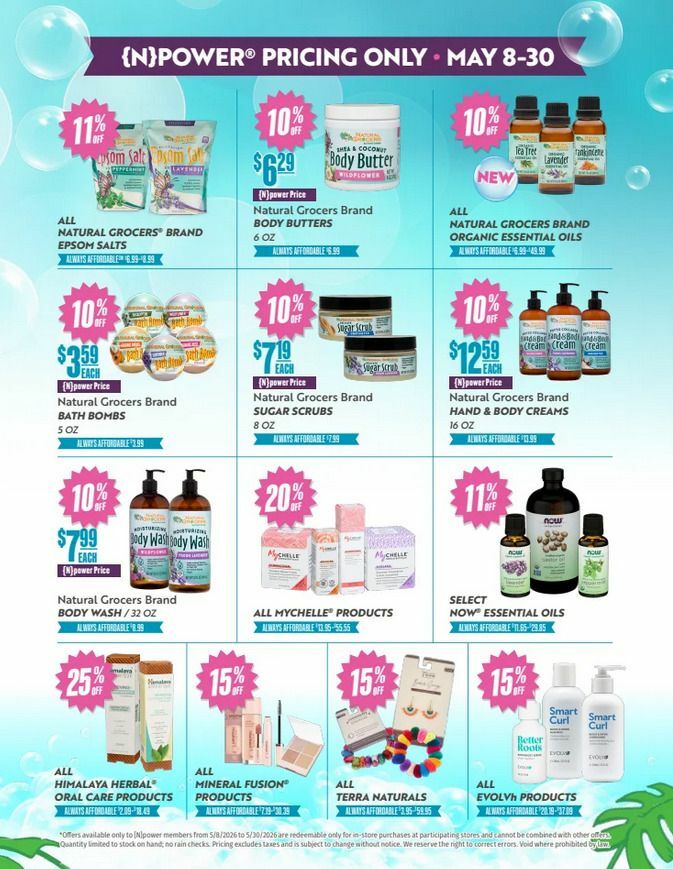 Natural Grocers Weekly Ad from May 8