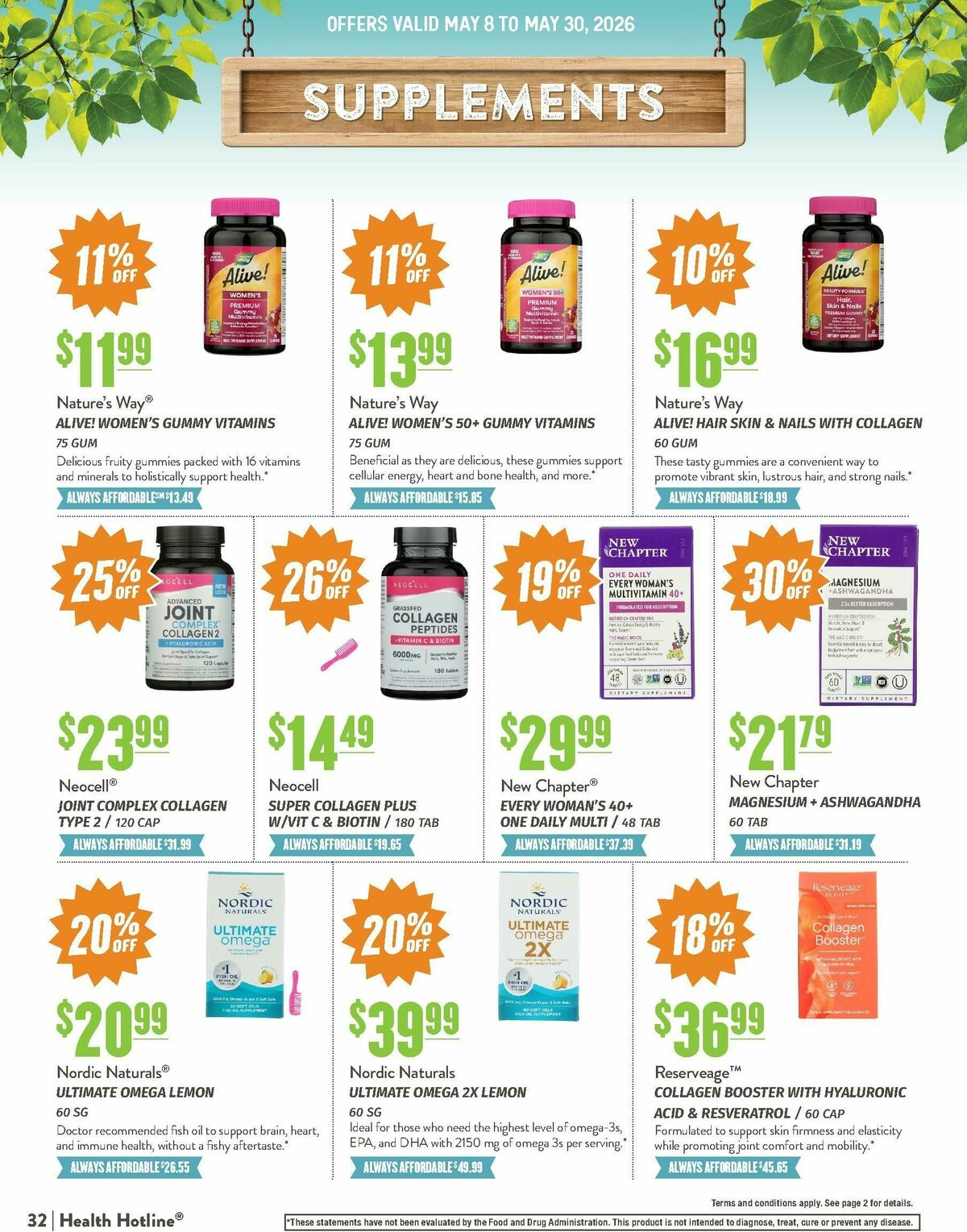 Natural Grocers Weekly Ad from May 8