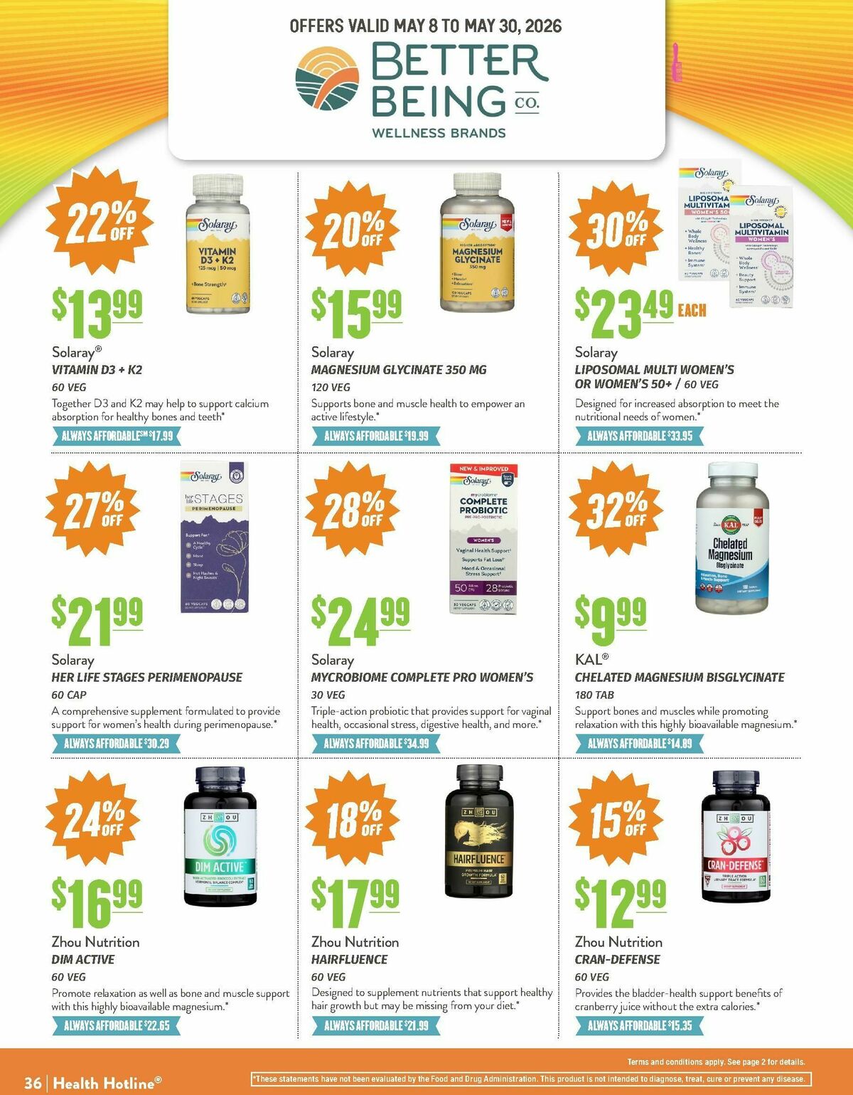 Natural Grocers Weekly Ad from May 8