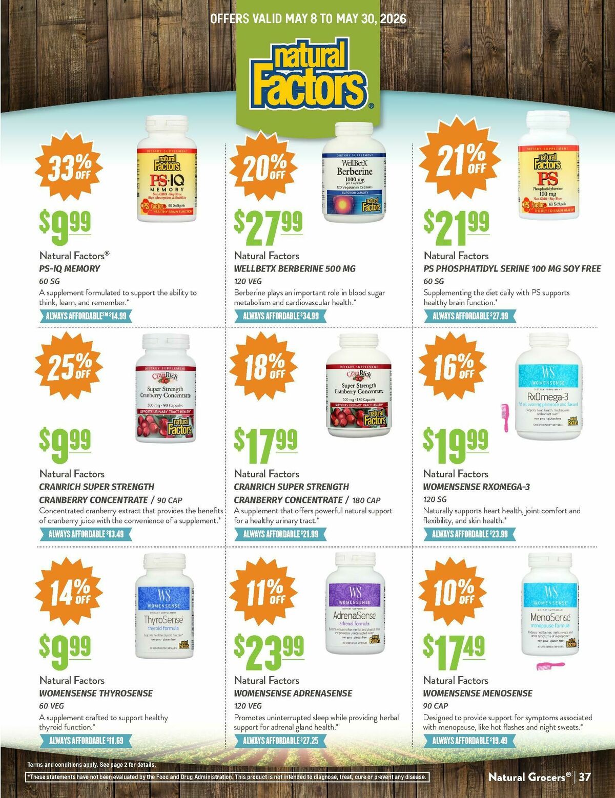 Natural Grocers Weekly Ad from May 8