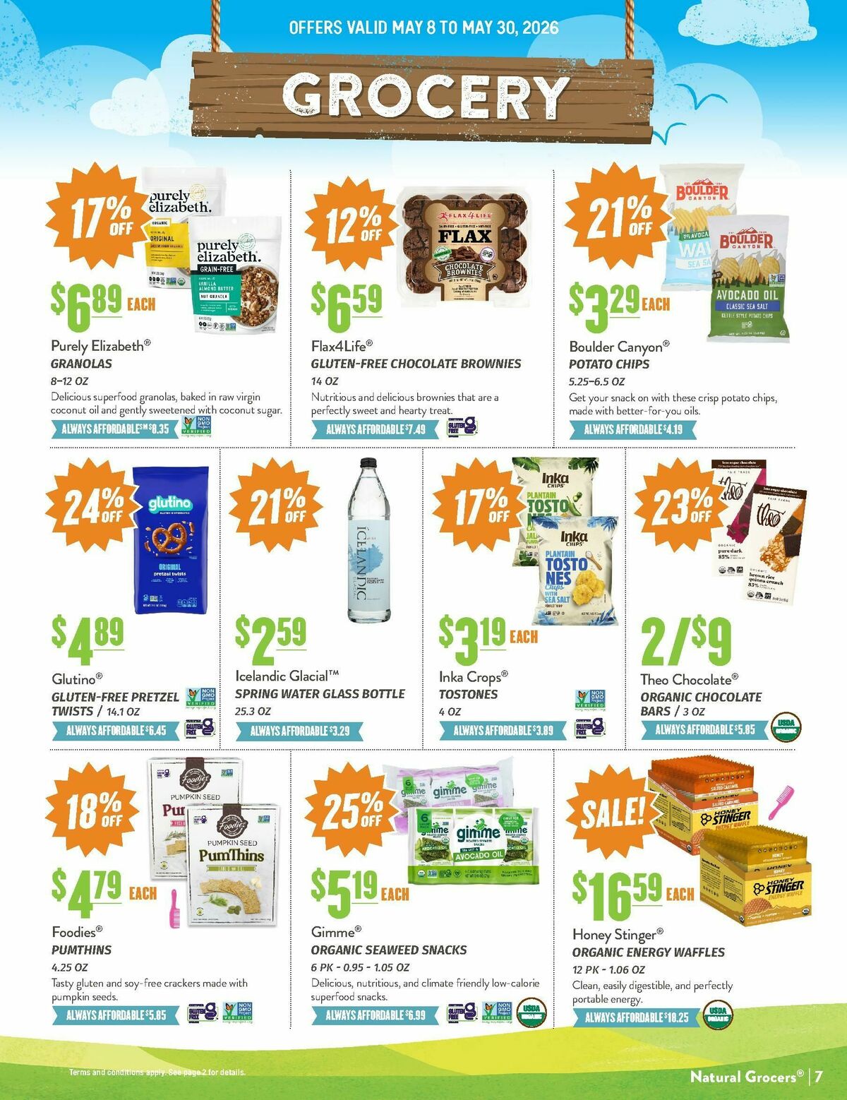 Natural Grocers Weekly Ad from May 8