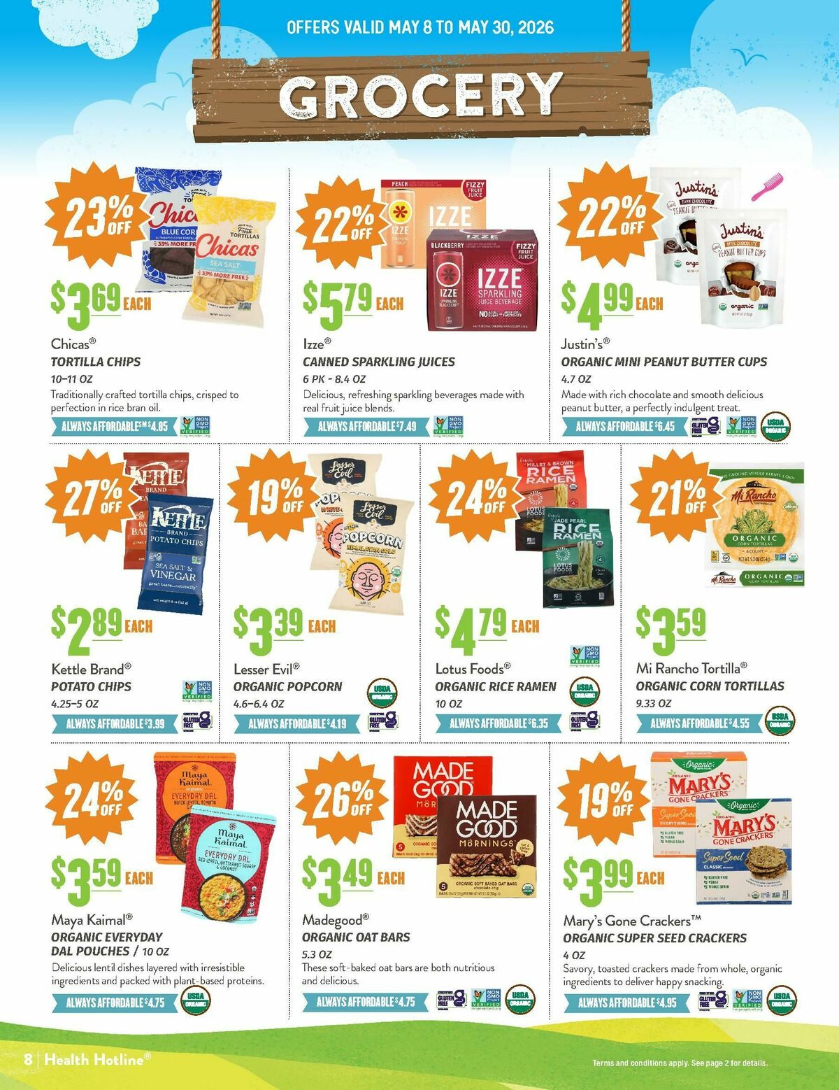 Natural Grocers Weekly Ad from May 8