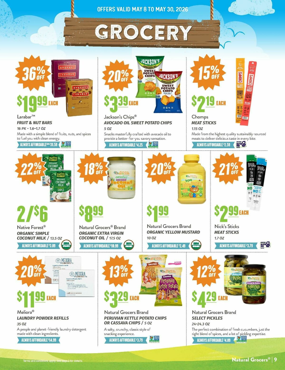 Natural Grocers Weekly Ad from May 8