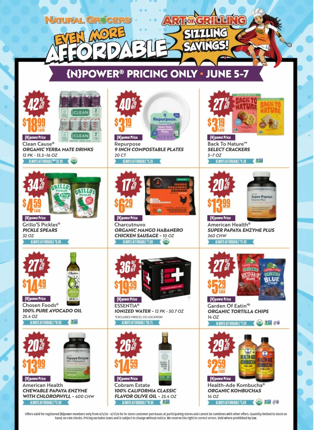 Natural Grocers Weekly Ad from June 5