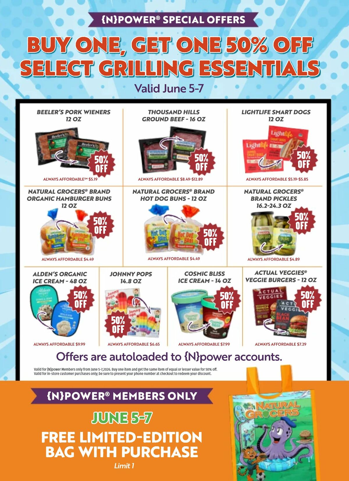 Natural Grocers Weekly Ad from June 5