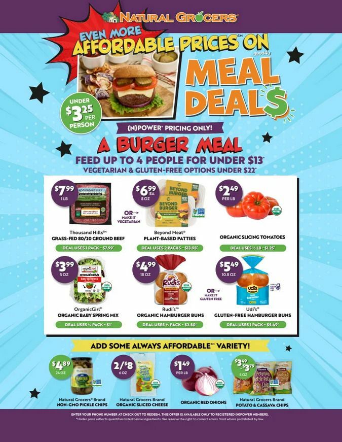 Natural Grocers Father's Day Weekly Ad from June 19