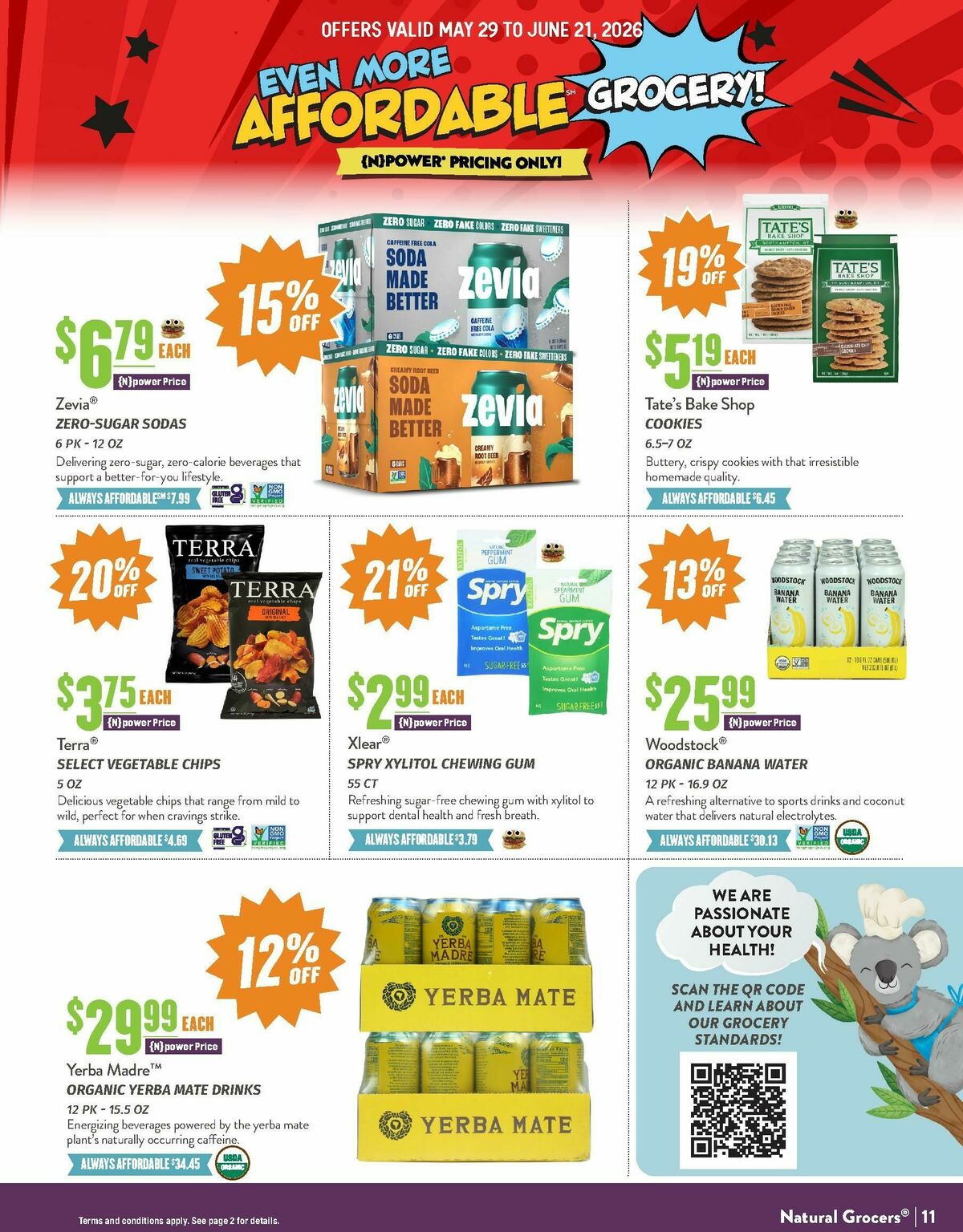 Natural Grocers Weekly Ad from May 29