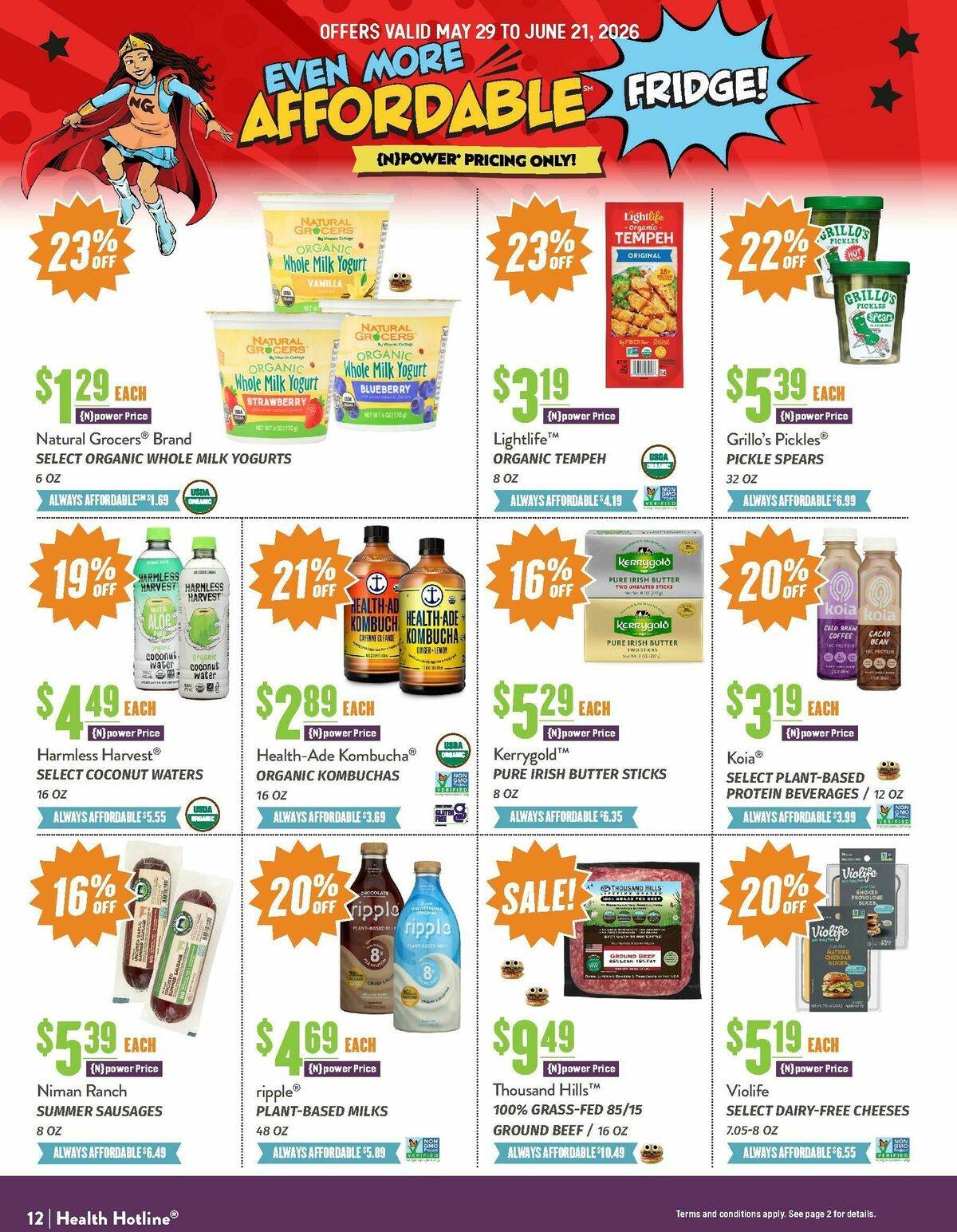 Natural Grocers Weekly Ad from May 29