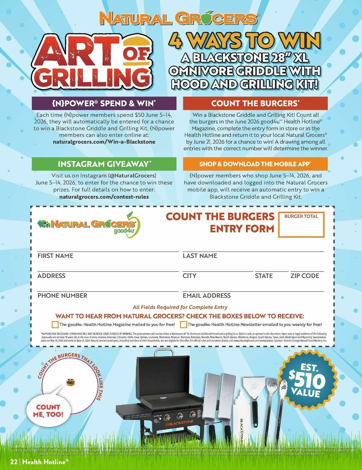 Natural Grocers Weekly Ad from May 29