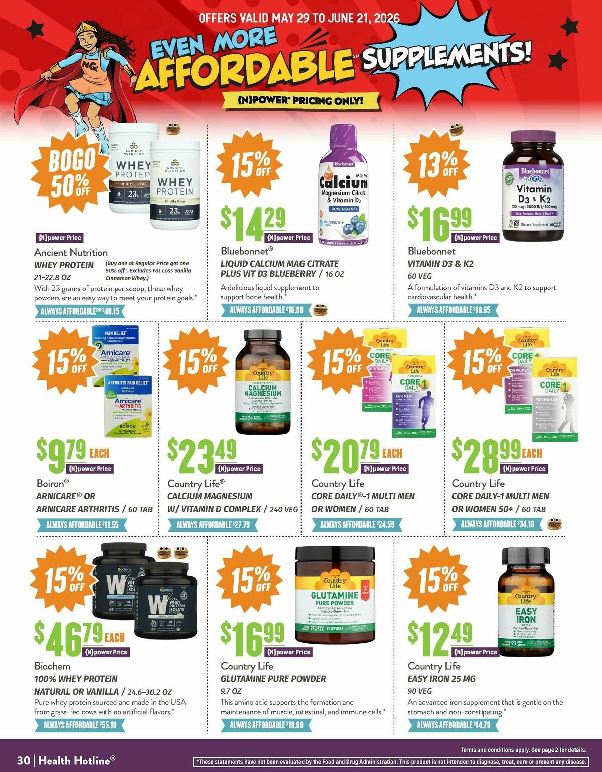Natural Grocers Weekly Ad from May 29