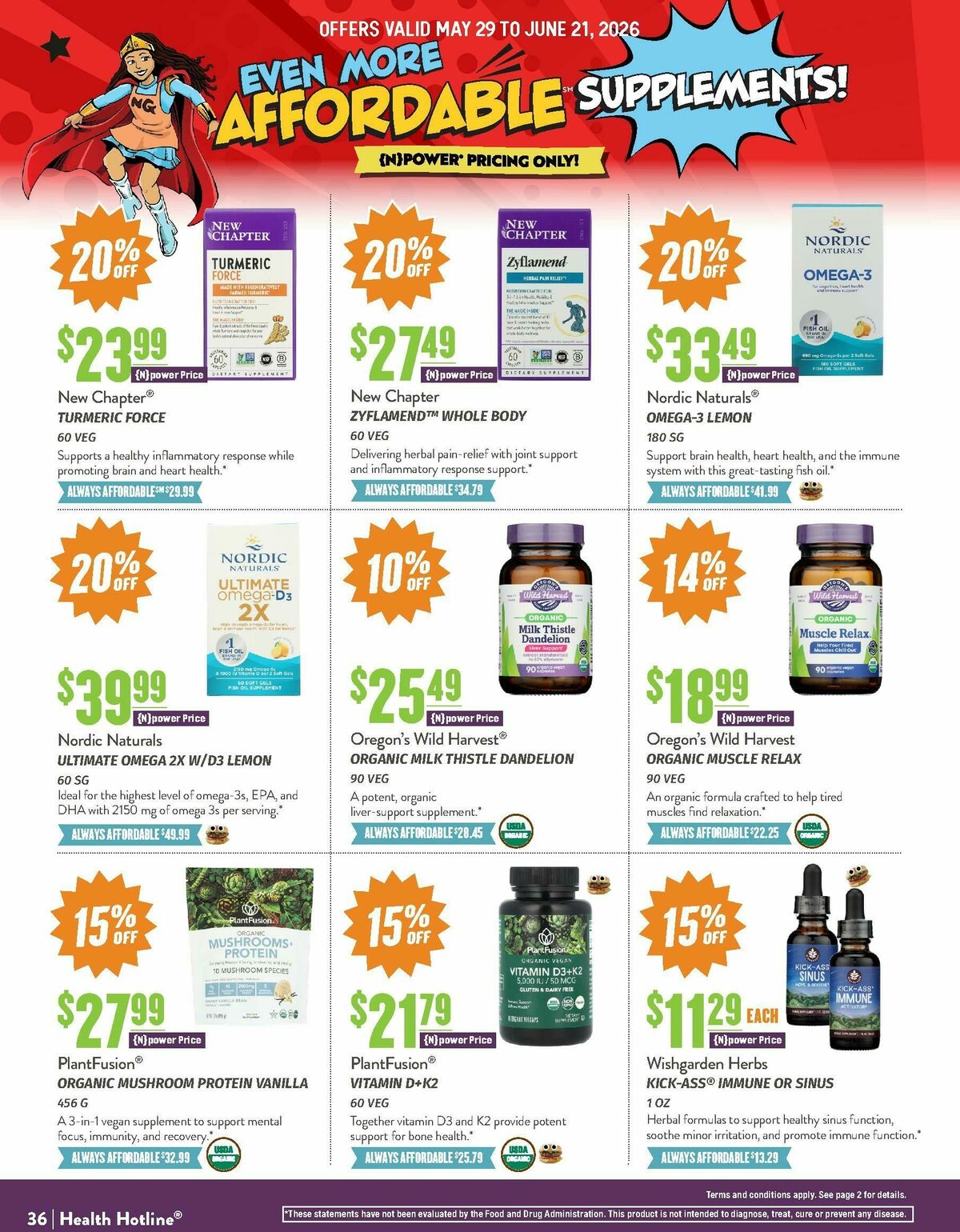 Natural Grocers Weekly Ad from May 29
