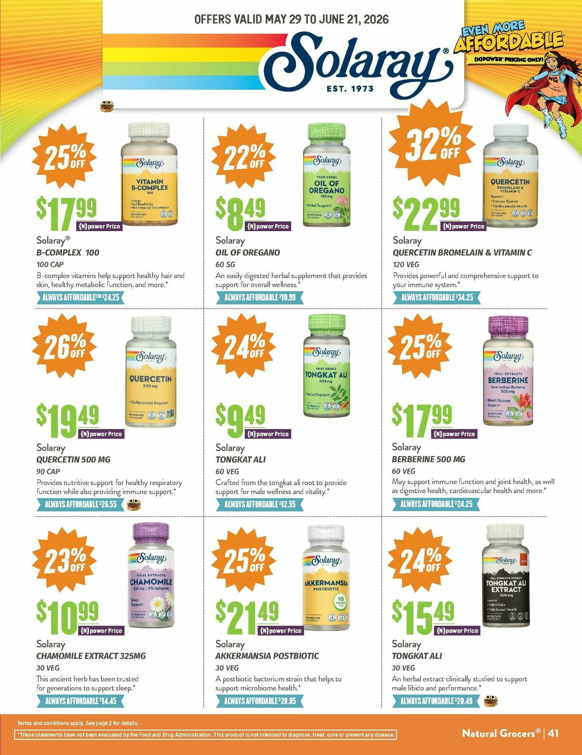 Natural Grocers Weekly Ad from May 29