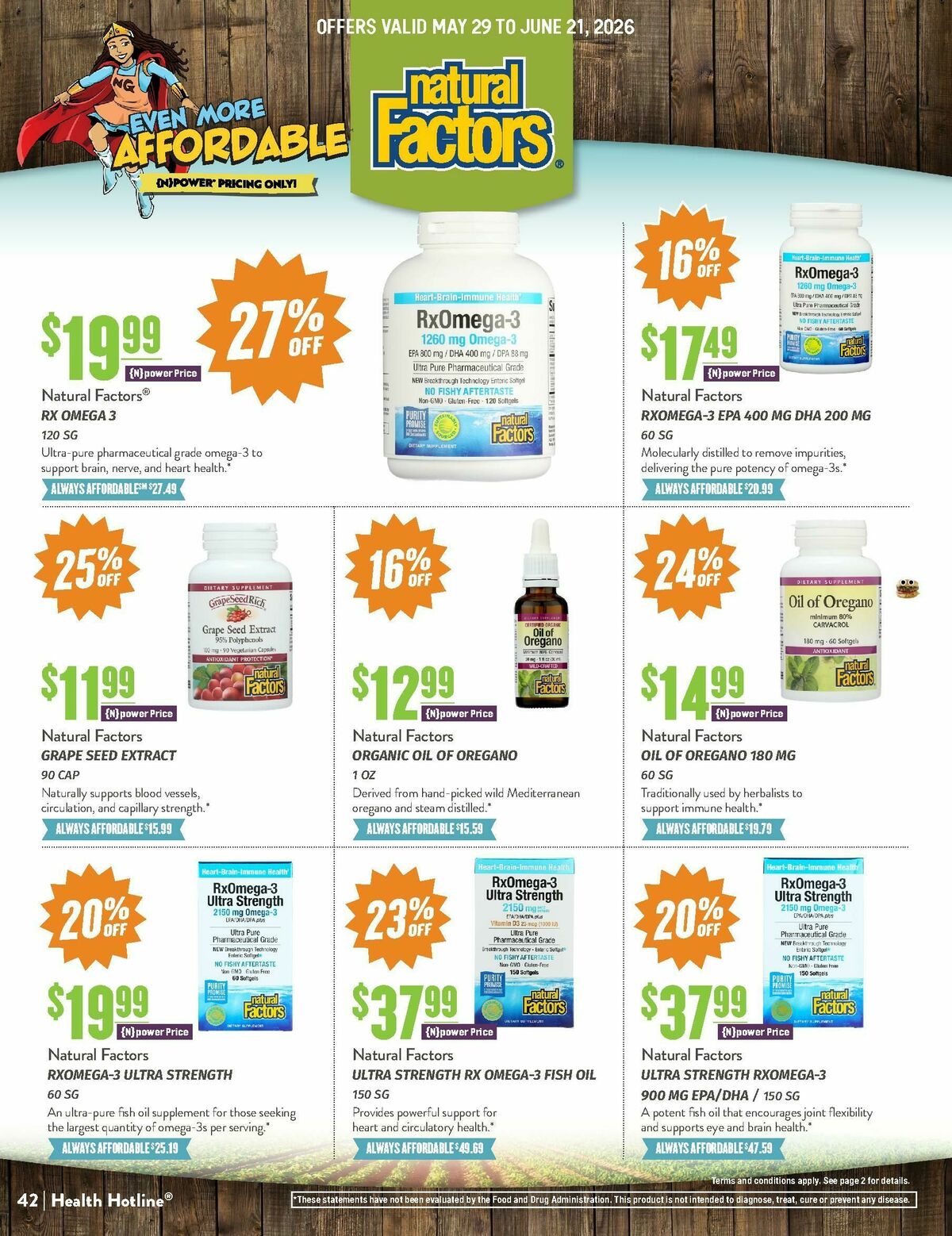 Natural Grocers Weekly Ad from May 29