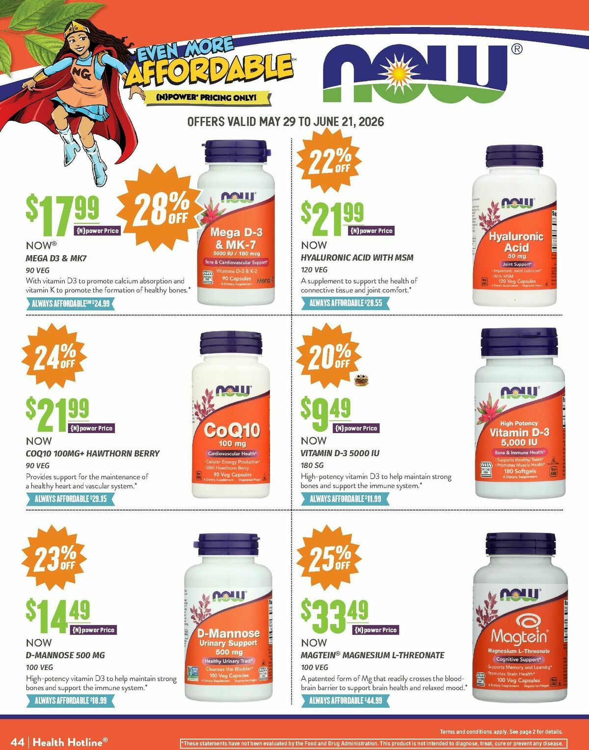Natural Grocers Weekly Ad from May 29