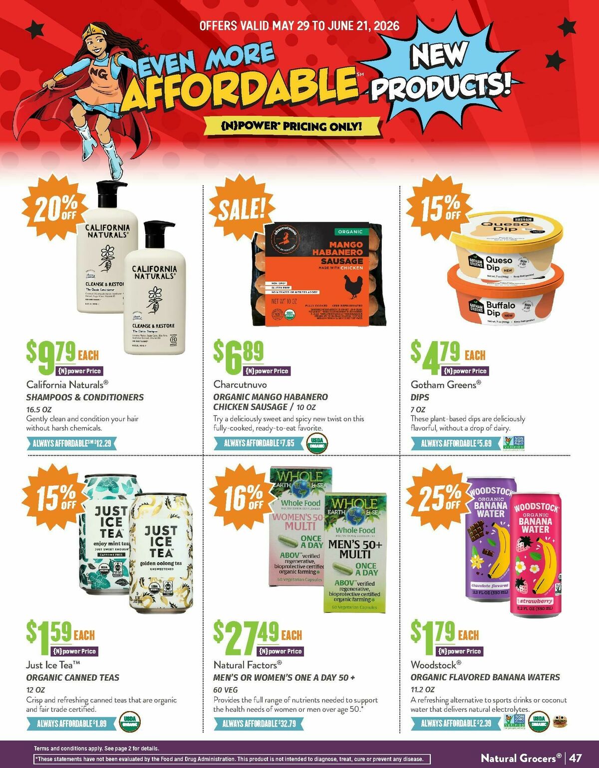 Natural Grocers Weekly Ad from May 29