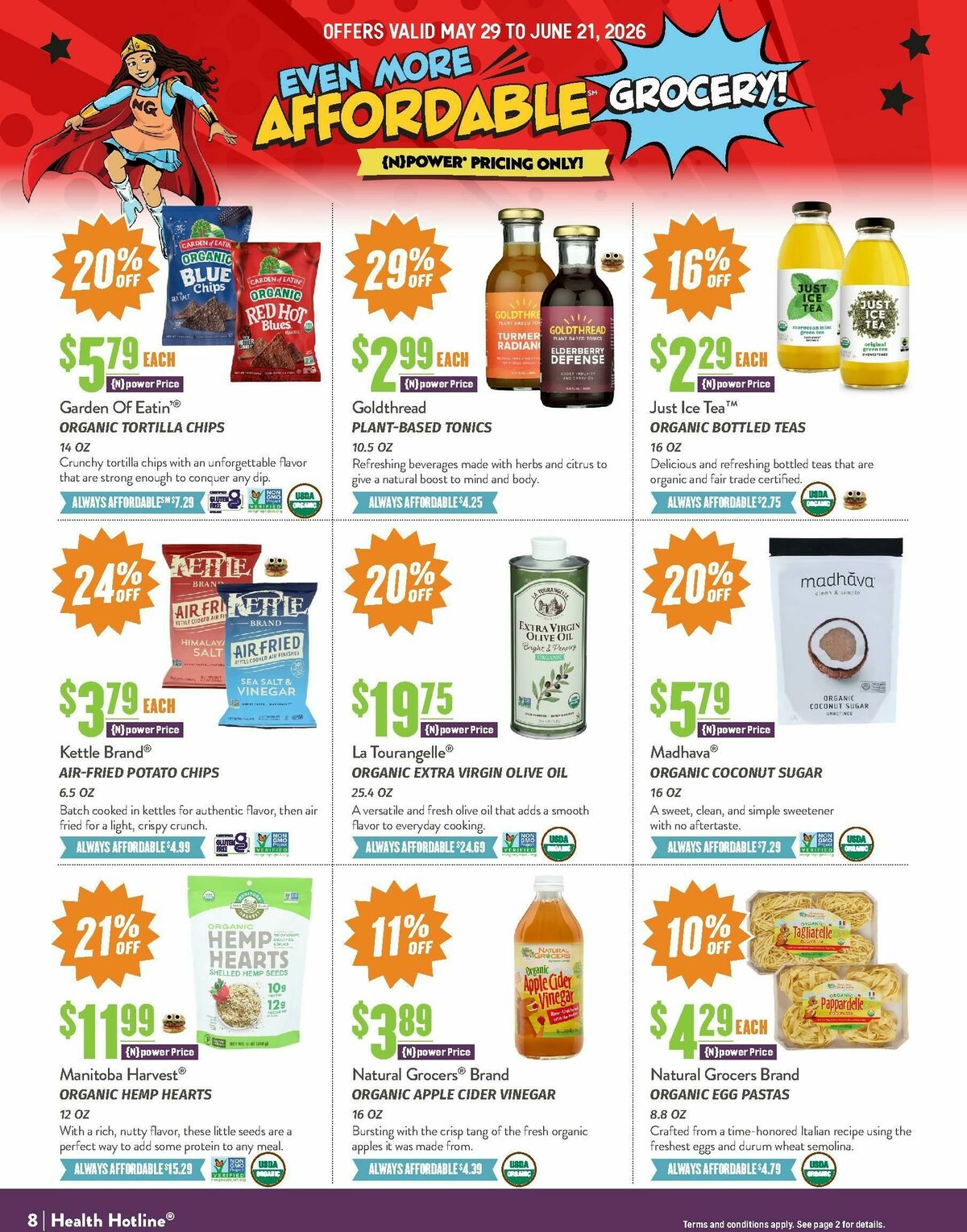 Natural Grocers Weekly Ad from May 29