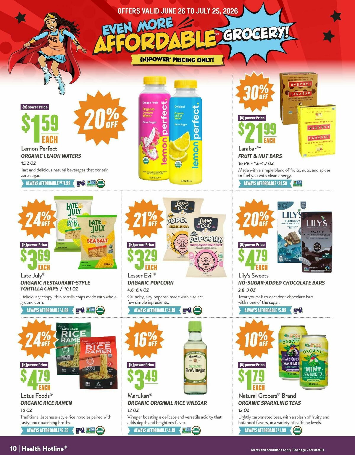 Natural Grocers Weekly Ad from June 26