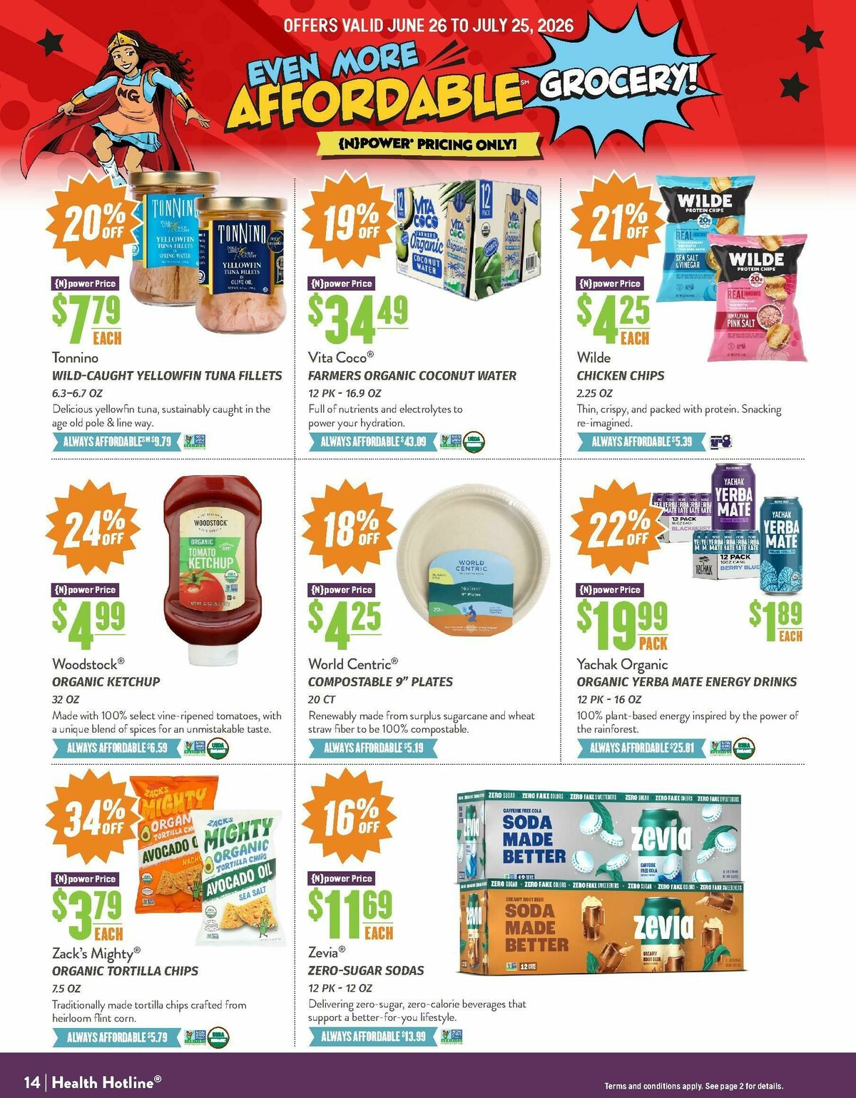 Natural Grocers Weekly Ad from June 26