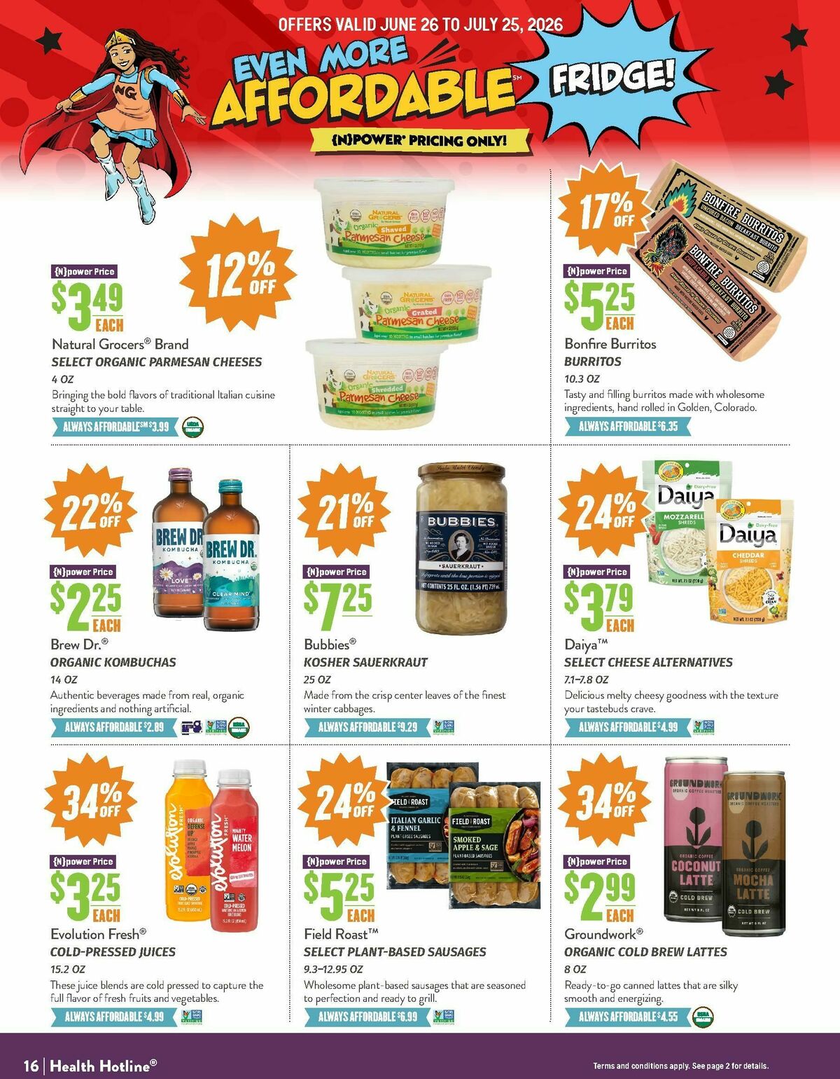 Natural Grocers Weekly Ad from June 26