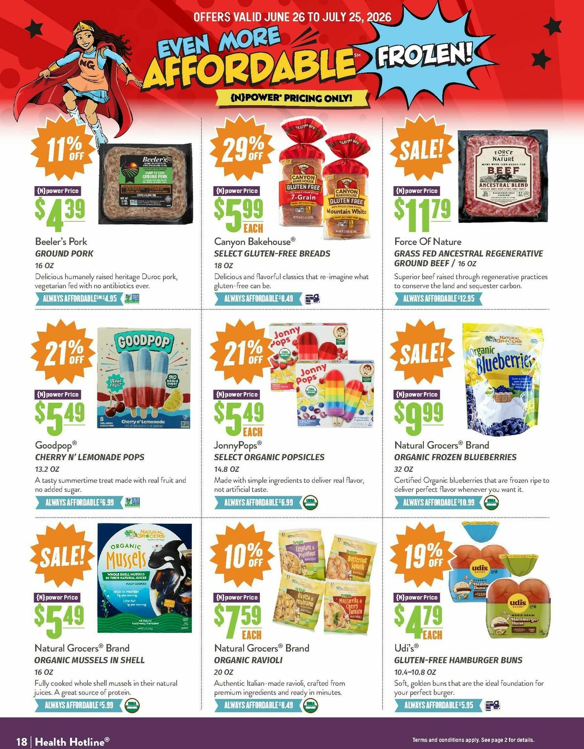 Natural Grocers Weekly Ad from June 26