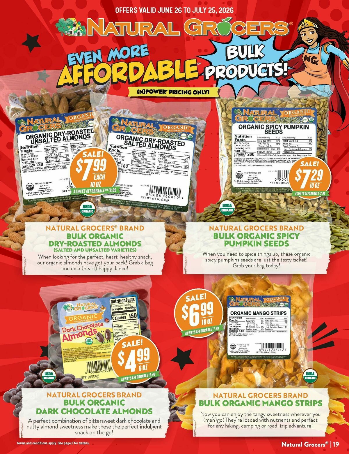 Natural Grocers Weekly Ad from June 26