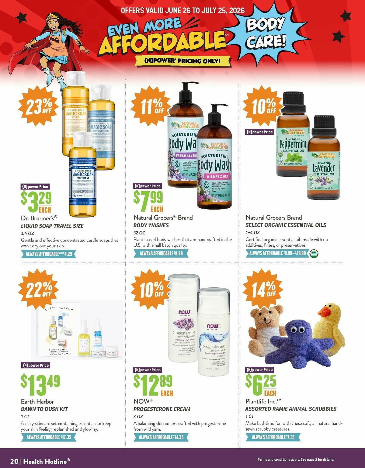 Natural Grocers Weekly Ad from June 26
