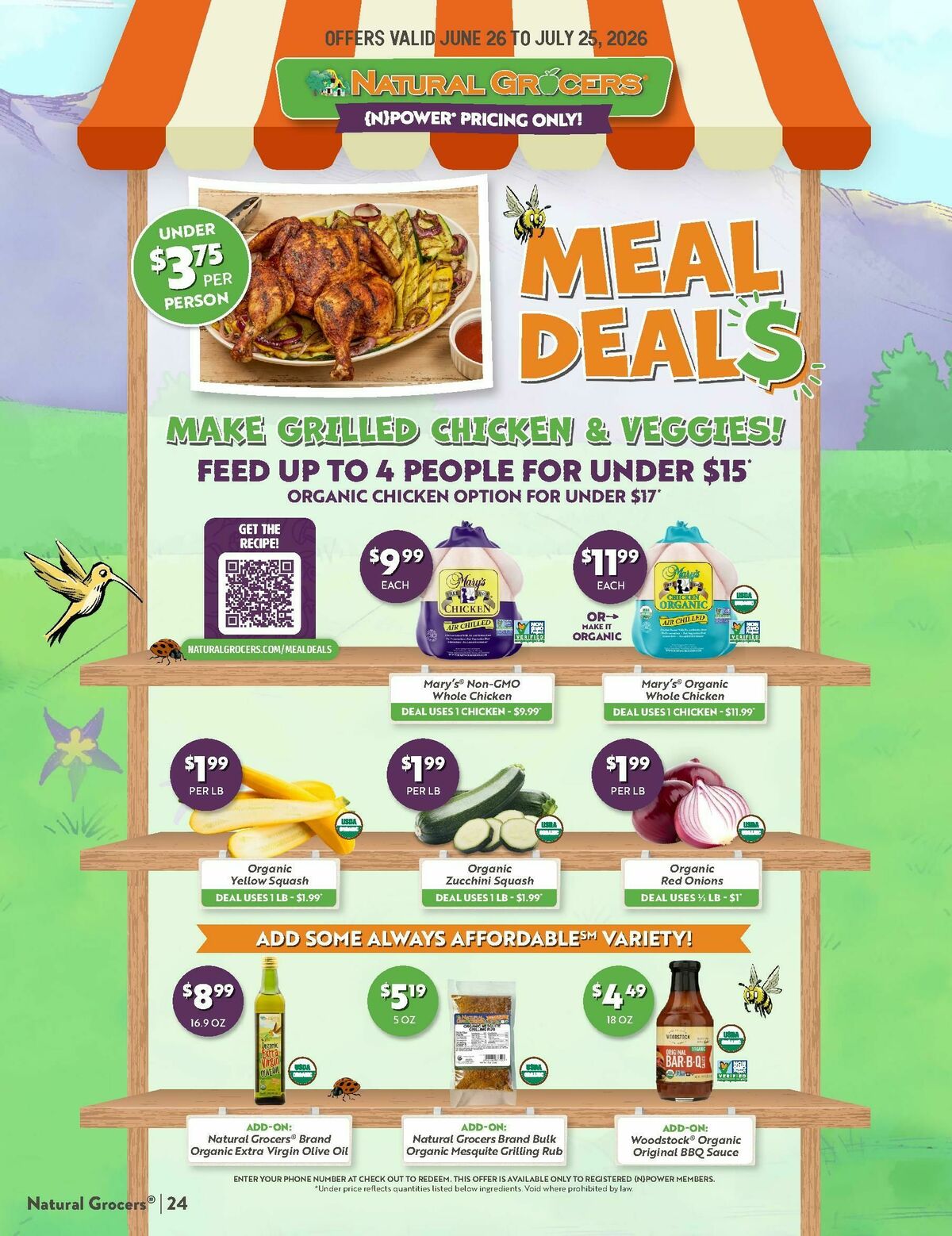 Natural Grocers Weekly Ad from June 26