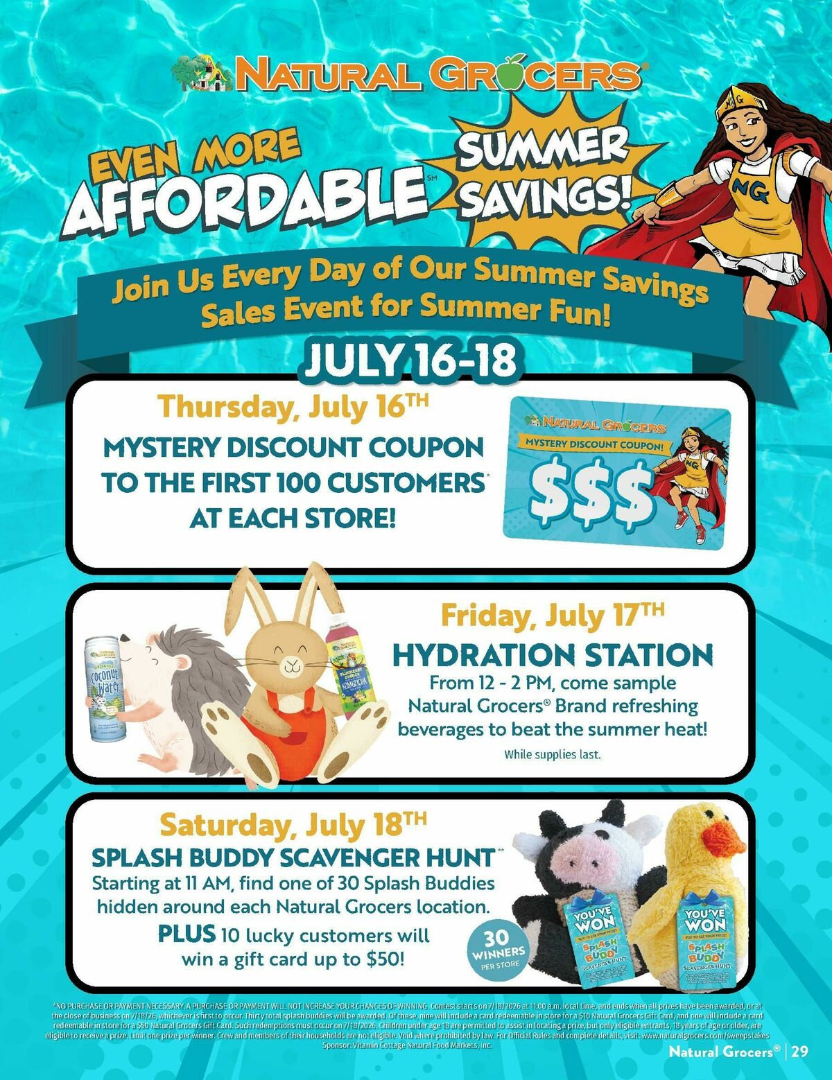 Natural Grocers Weekly Ad from June 26