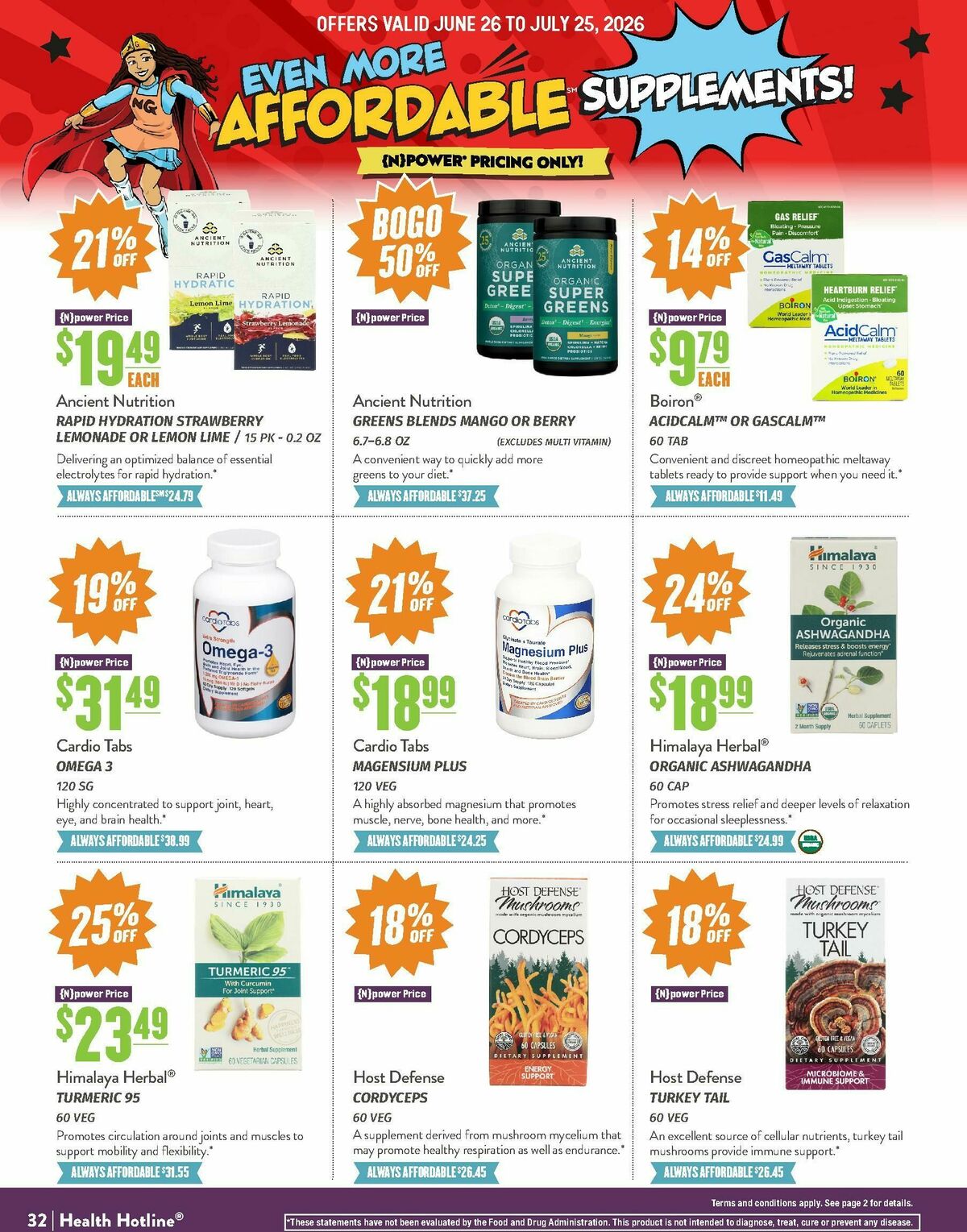 Natural Grocers Weekly Ad from June 26