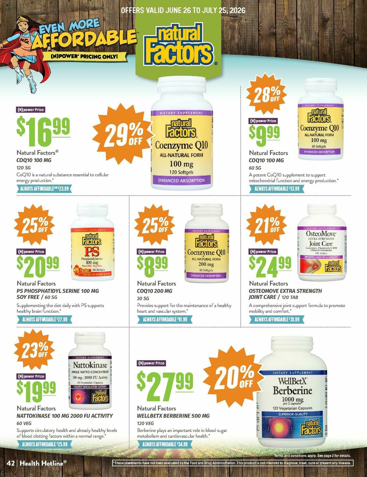 Natural Grocers Weekly Ad from June 26