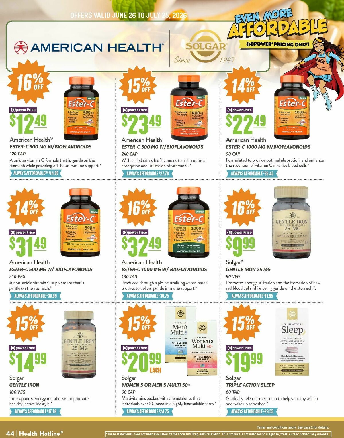 Natural Grocers Weekly Ad from June 26