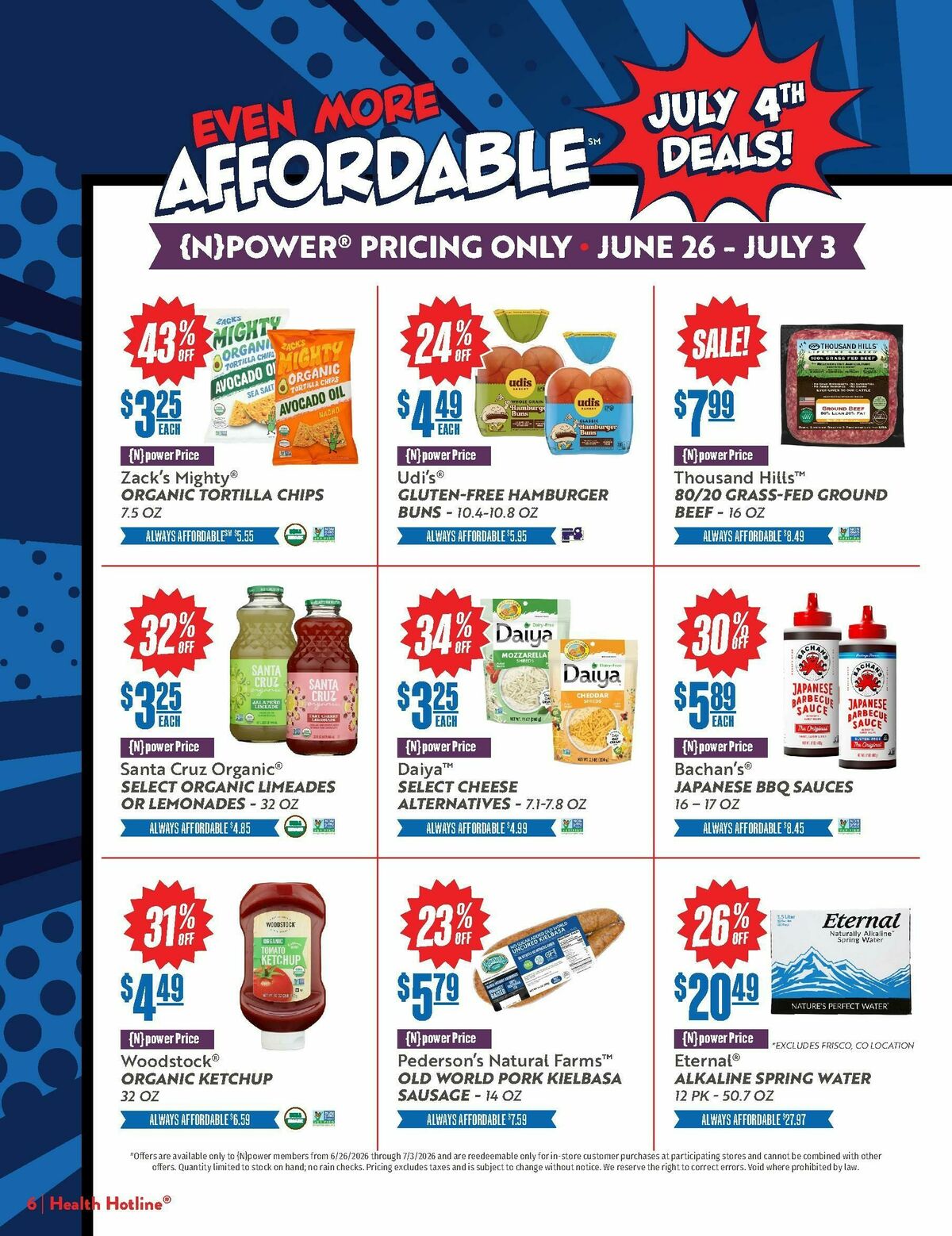 Natural Grocers Weekly Ad from June 26