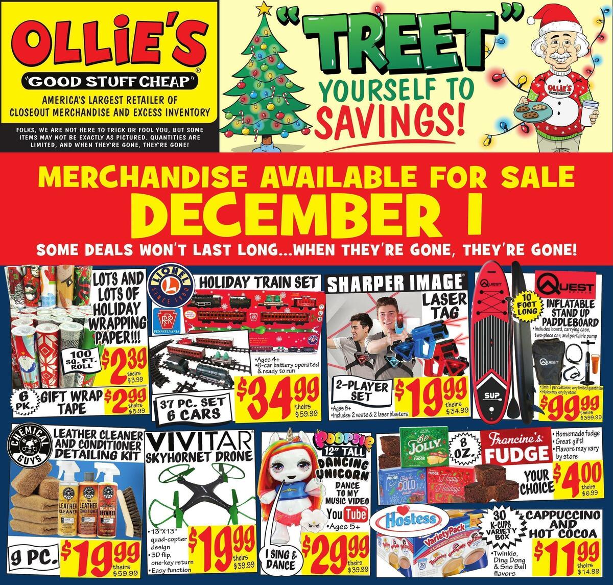Ollie's Bargain Outlet Weekly Ad from December 1