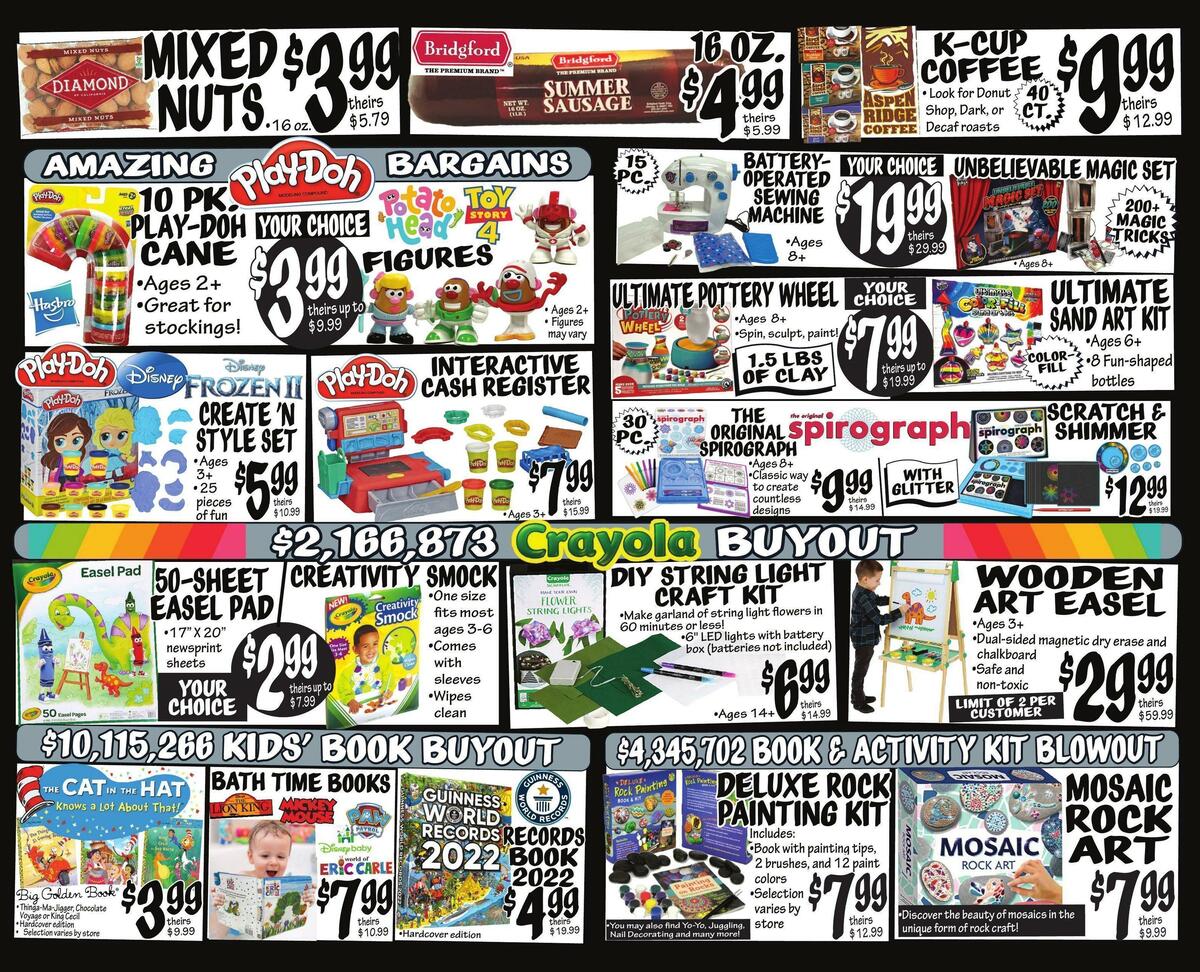 Ollie's Bargain Outlet Weekly Ad from December 1