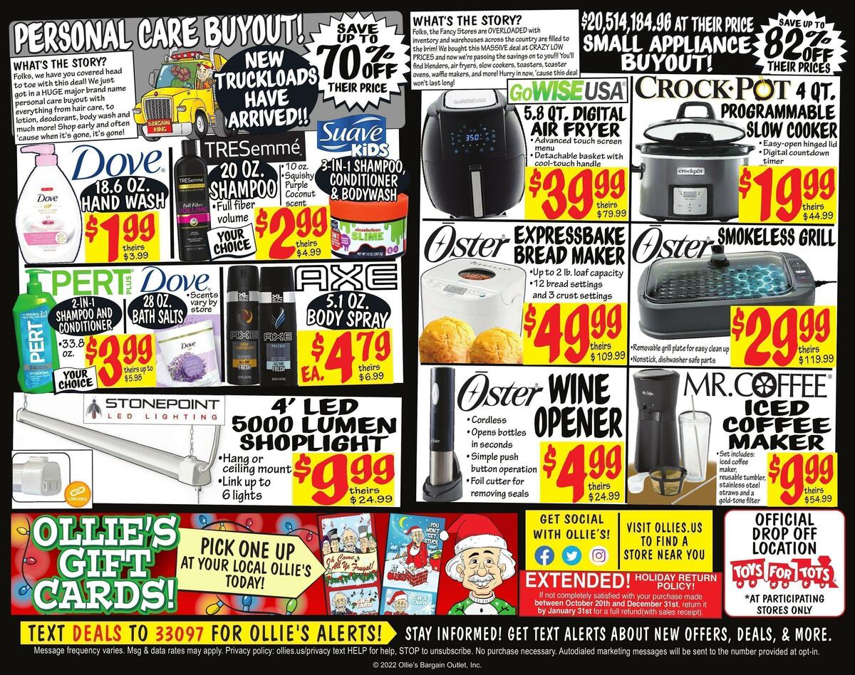 Ollie's Bargain Outlet Weekly Ad from December 1